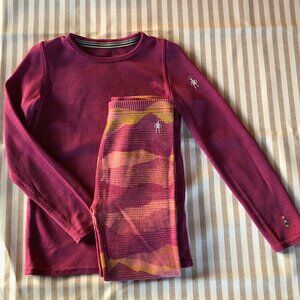 Kids' Thermal Merino Wool Base Layer Top & Bottom